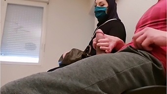 The Doctor Puts A Hidden Camera In His Waiting Room To Catch The Man Who Is Rummaging. This Muslim Slut Will Be Caught Red-Handed With Empty French Ball.