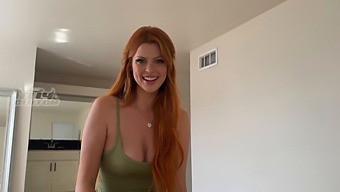 Watch As A Redheaded Friend Gets Down And Dirty With A Big Cock