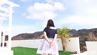 Enjoy The Sensual Curves Of Akane Sagara As She Sways In A Gravure Shoot