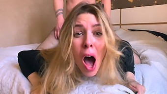 Blonde Bombshell Shows Off Her Big Ass And Oral Skills In Hd Video