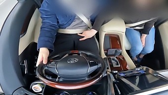 A Married Woman Relieves Her Sexual Frustration By Giving Me A Handjob While In The Car