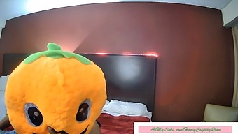 Honey'S Cosplay Room Presents Mr.Pumpkin And The Princess In Part 1