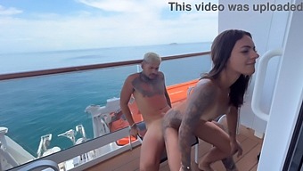 Relaxing Delightfully On The Neymar'S Boat