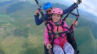 Thrilling Paragliding Adventure Leads To Explosive Orgasm At High Altitude