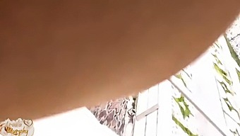 A Passionate Couple'S Intimate Moment On The Balcony Captured By Neighbors