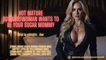 Sensual Businesswoman Seeks Sugar Baby In Amateur Roleplay Video