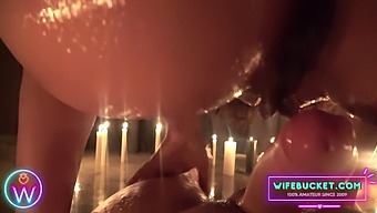 Intense Threesome With Big Tits And Pov View