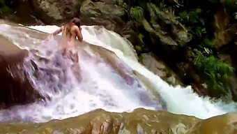 Lilyan Becomes Aroused While Swimming In The River