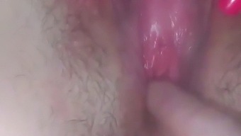 Intense Anal Masturbation With A Dildo And Fingering The Pussy