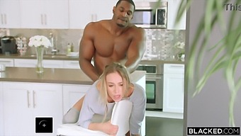 Black Roommate Takes Revenge On Cheating Blonde With Intense Sex