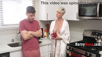 Older Woman Seduces Her Stepson'S Friend In 50+ Sex Tape