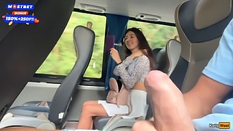 Public Penis Jerk Off On The Bus That Made Him Cum Hard By Hand – Cock Flashing