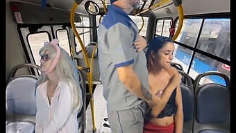 Construction Worker Exposes Himself And Has Sex With Women On The Bus In Public