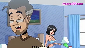 Stepson Gets Help From His Busty Mommy To Reach Orgasm In This Uncut Hentai.